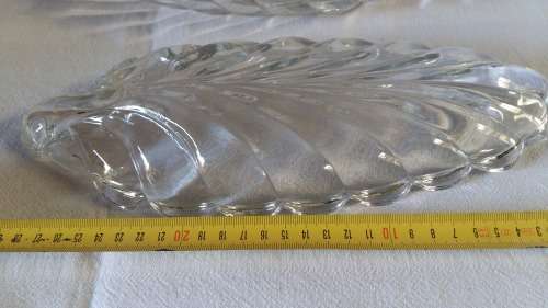Cut Glass Leaf servers